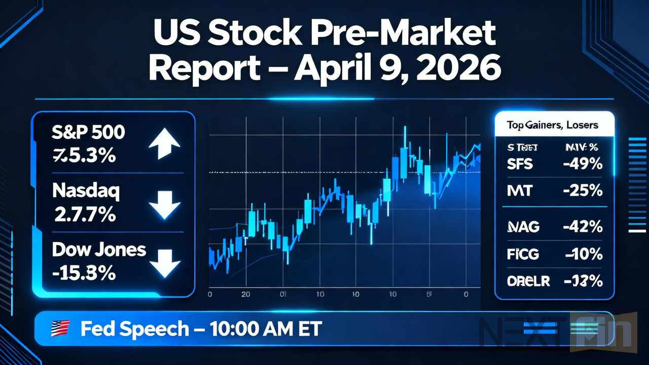 US Stock Pre-Market Report - April 9, 2026