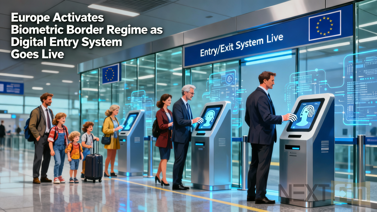 Europe Activates Biometric Border Regime as Digital Entry System Goes Live