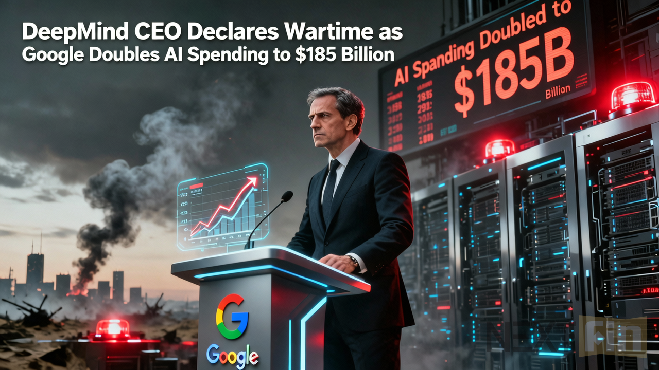 DeepMind CEO Declares Wartime as Google Doubles AI Spending to $185 Billion