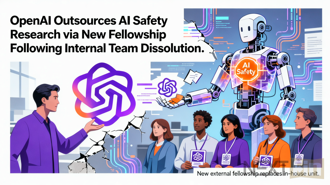 OpenAI Outsources AI Safety Research via New Fellowship Following Internal Team Dissolution