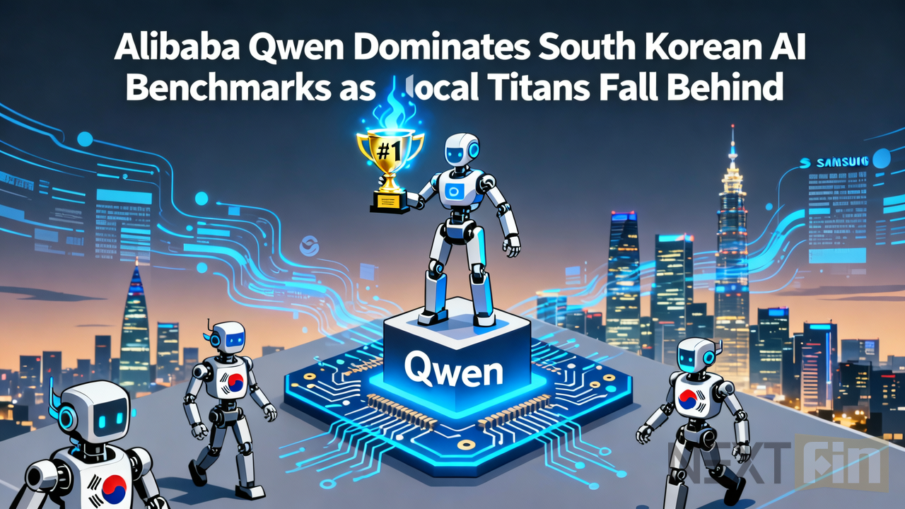 Alibaba Qwen Dominates South Korean AI Benchmarks as Local Titans Fall Behind