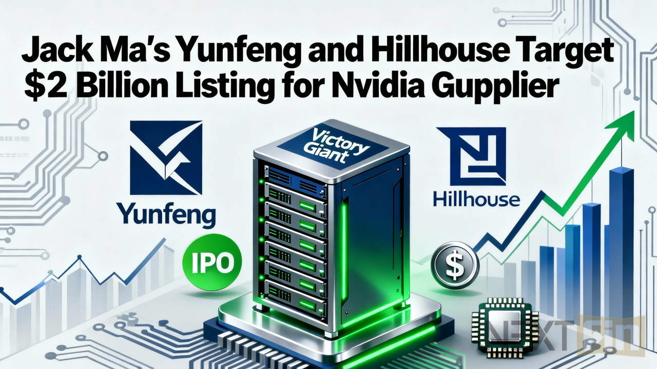 Jack Ma’s Yunfeng and Hillhouse Target $2 Billion Listing for Nvidia Supplier Victory Giant