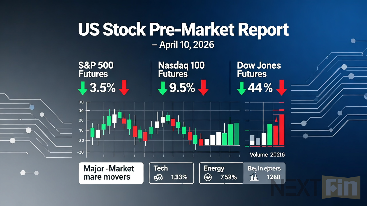 US Stock Pre-Market Report - April 10, 2026
