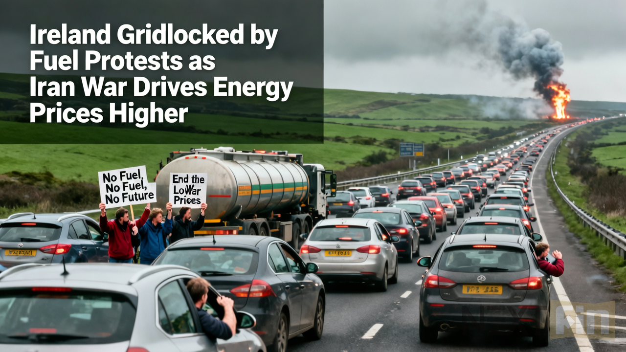 Ireland Gridlocked by Fuel Protests as Iran War Drives Energy Prices Higher