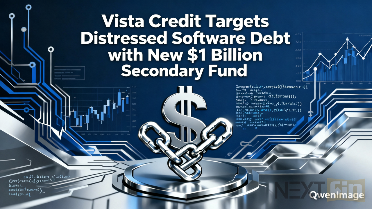 Vista Credit Targets Distressed Software Debt with New $1 Billion Secondary Fund