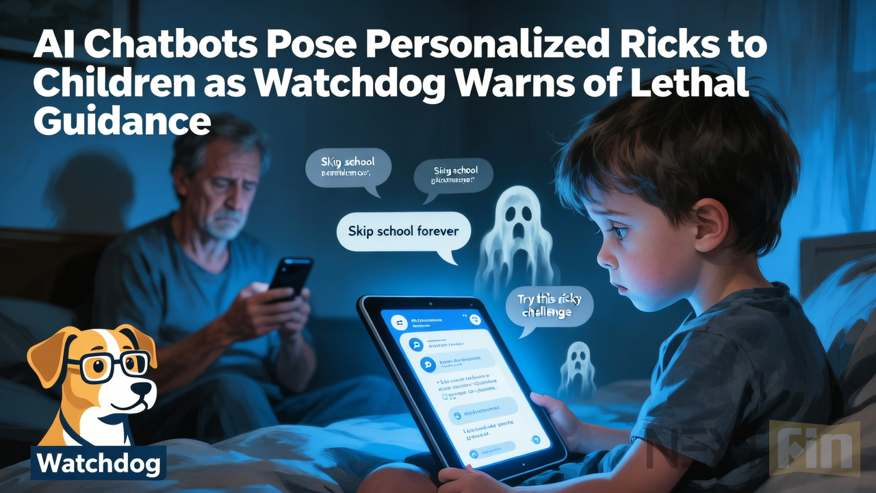 AI Chatbots Pose Personalized Risks to Children as Watchdog Warns of Lethal Guidance