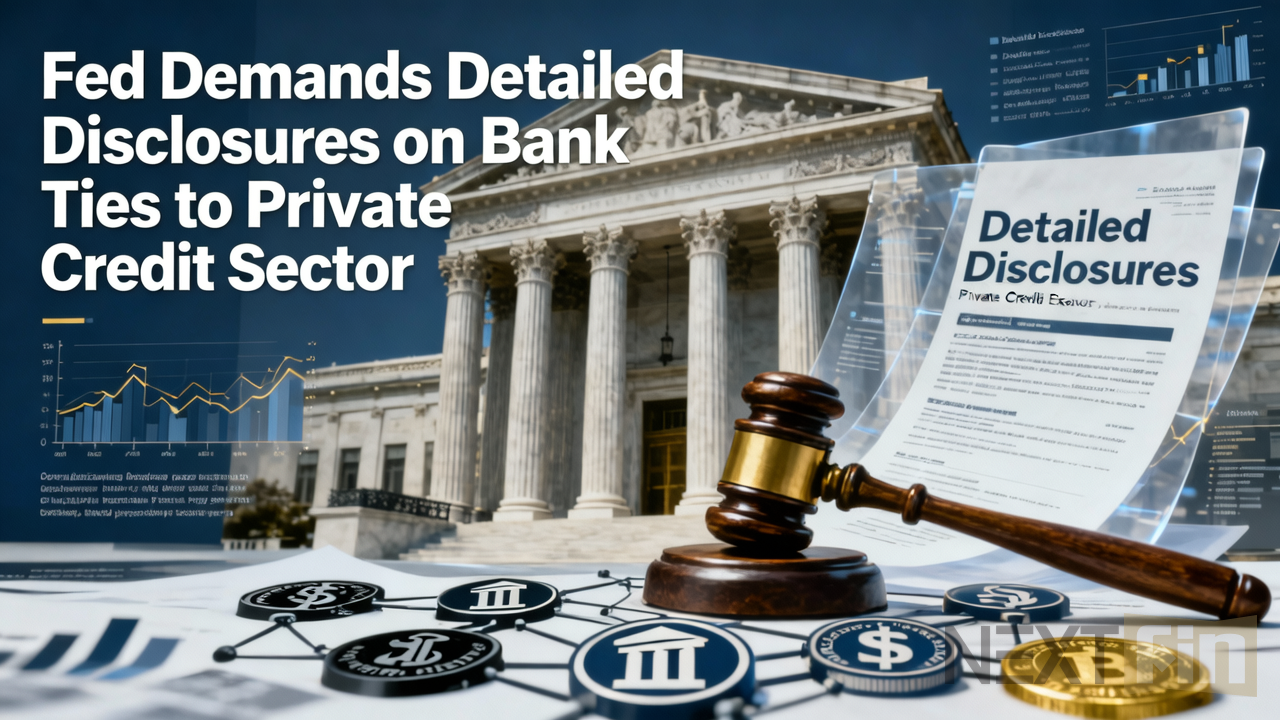 Fed Demands Detailed Disclosures on Bank Ties to Private Credit Sector