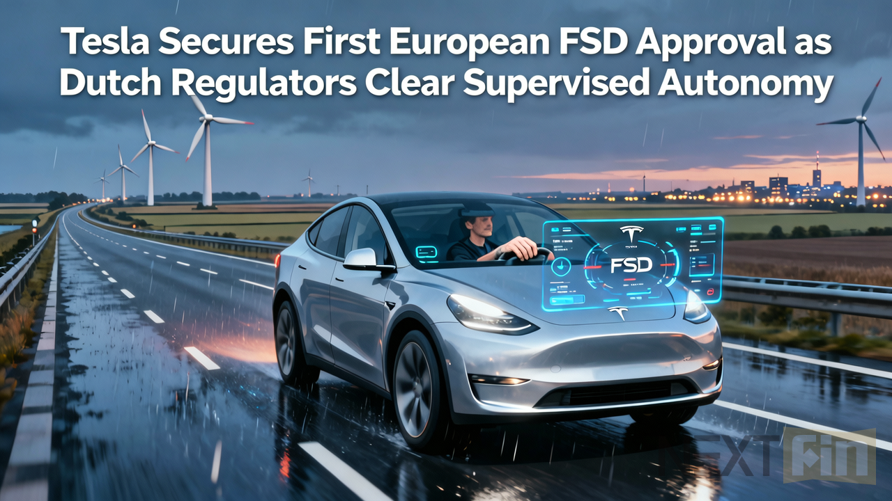 Tesla Secures First European FSD Approval as Dutch Regulators Clear Supervised Autonomy