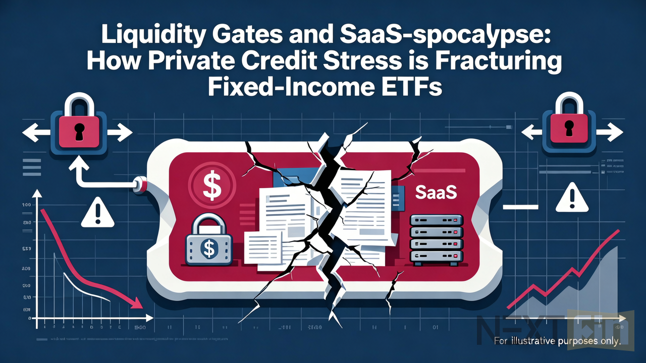 Liquidity Gates and SaaS-pocalypse: How Private Credit Stress is Fracturing Fixed-Income ETFs