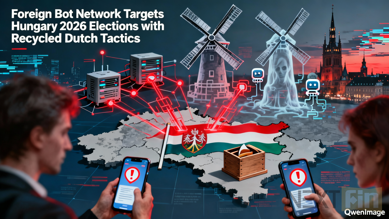 Foreign Bot Network Targets Hungary 2026 Elections with Recycled Dutch Tactics