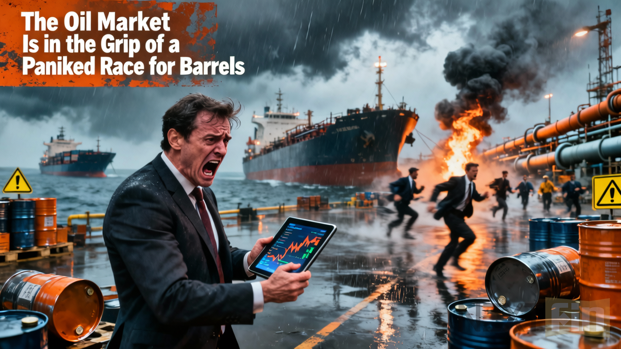 The Oil Market Is in the Grip of a Panicked Race for Barrels