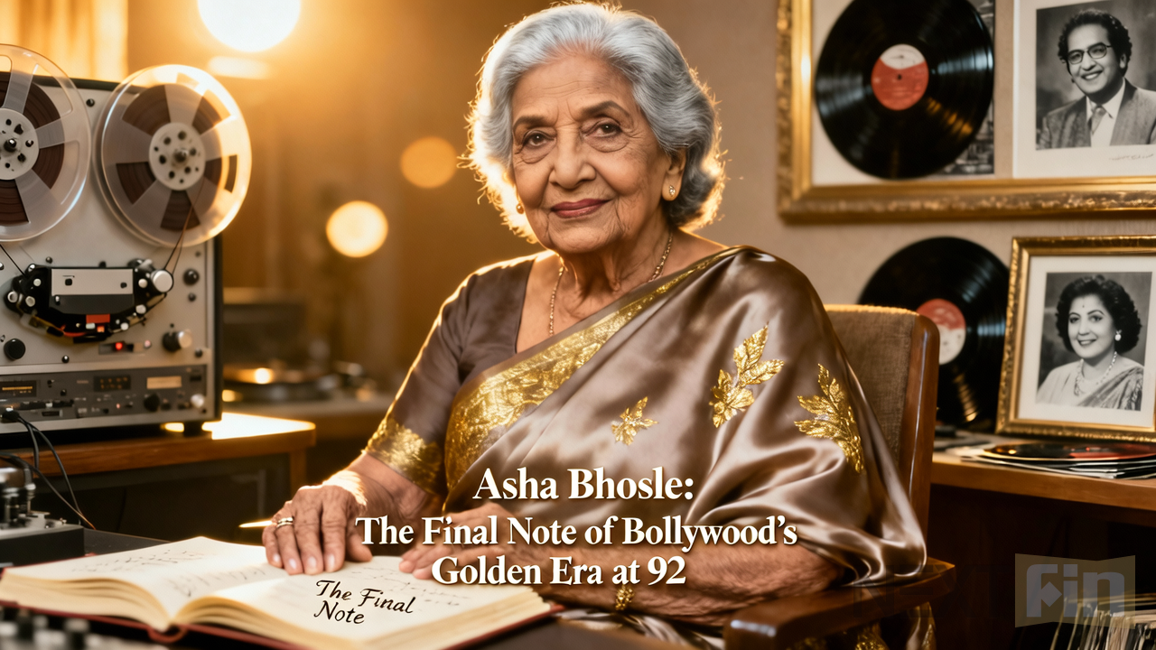 Asha Bhosle: The Final Note of Bollywood’s Golden Era at 92