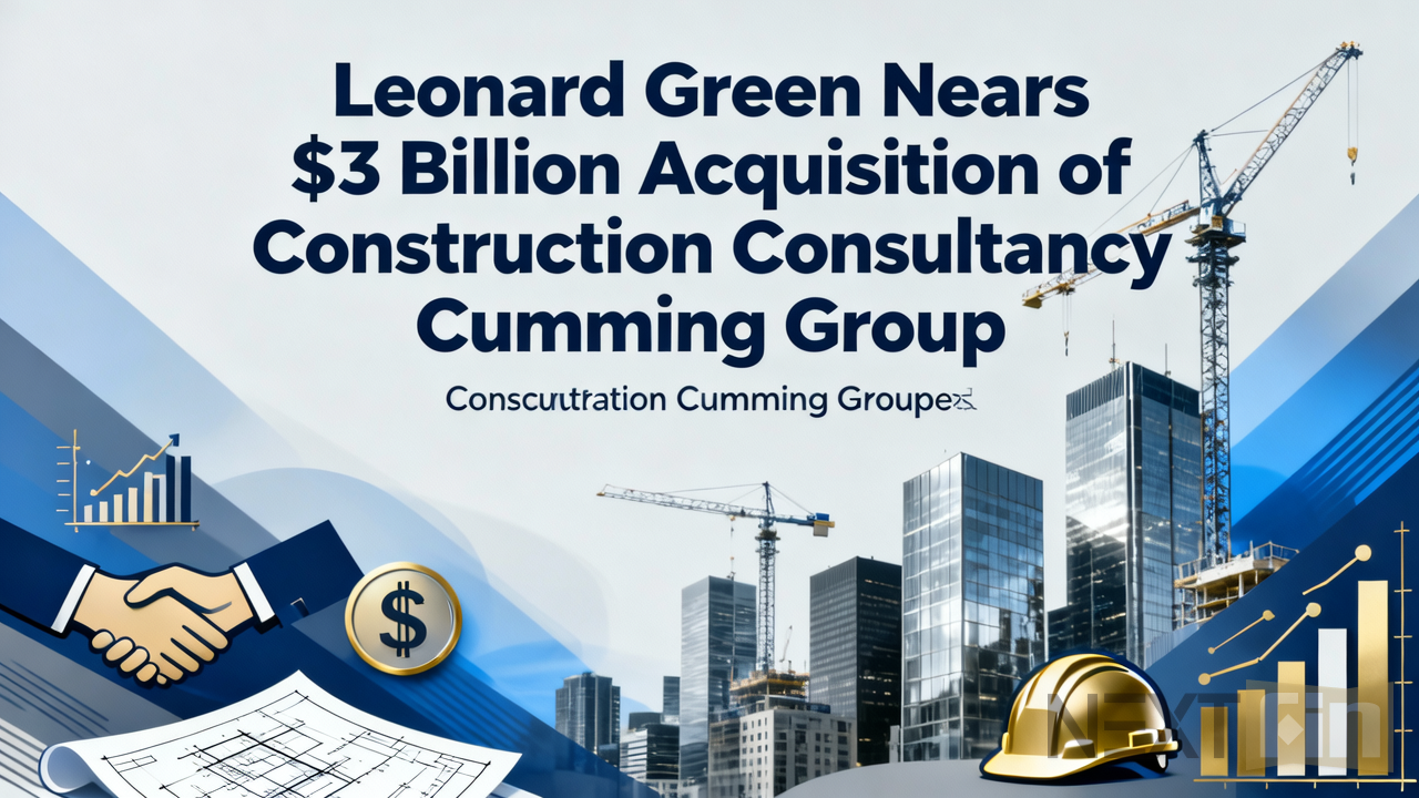Leonard Green Nears $3 Billion Acquisition of Construction Consultancy Cumming Group