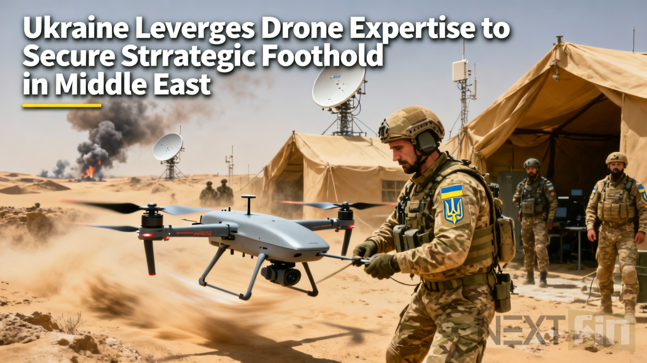 Ukraine Leverages Drone Expertise to Secure Strategic Foothold in Middle East