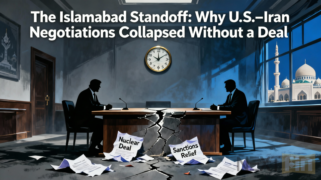 The Islamabad Standoff: Why U.S.-Iran Negotiations Collapsed Without a Deal
