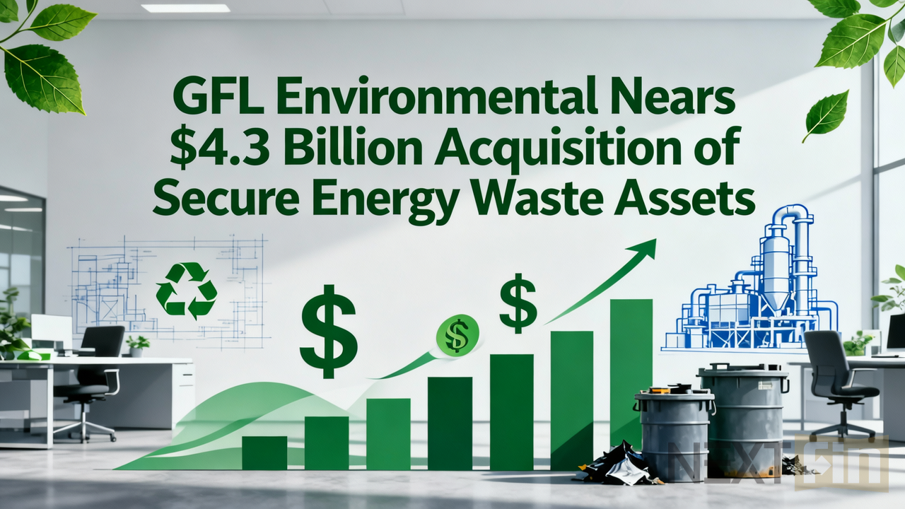 GFL Environmental Nears $4.3 Billion Acquisition of Secure Energy Waste Assets