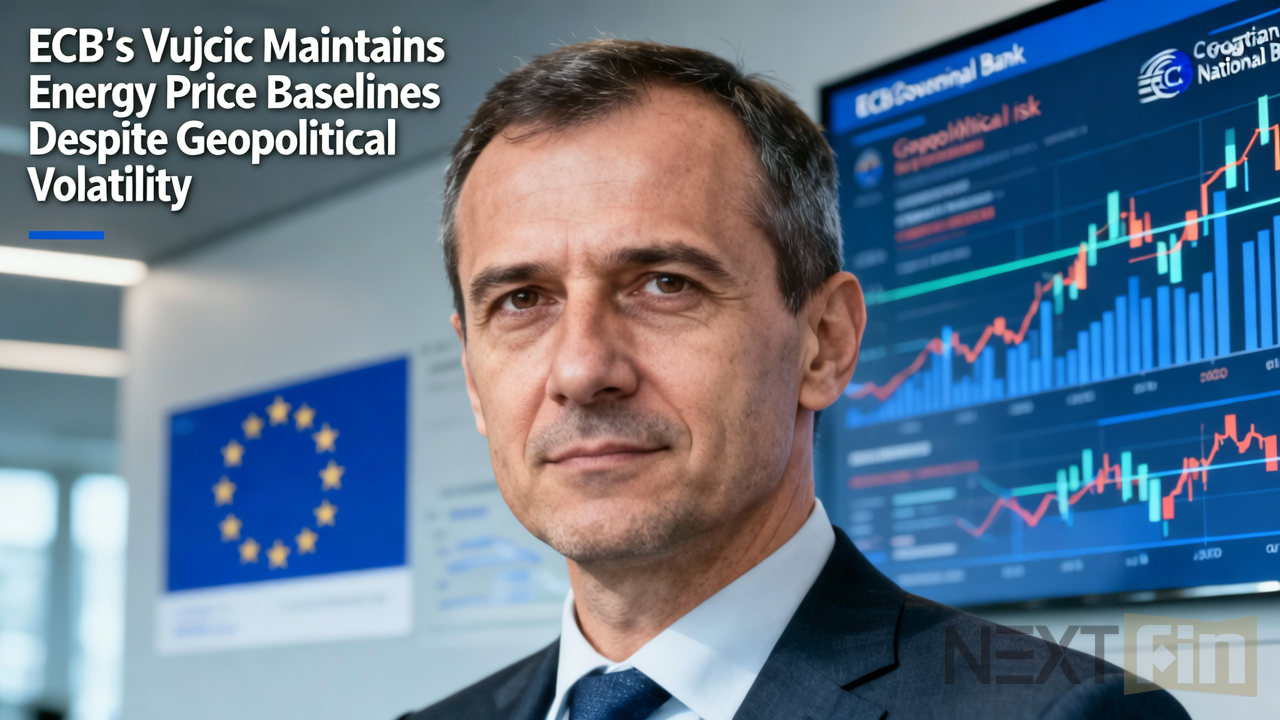 ECB’s Vujcic Maintains Energy Price Baselines Despite Geopolitical Volatility