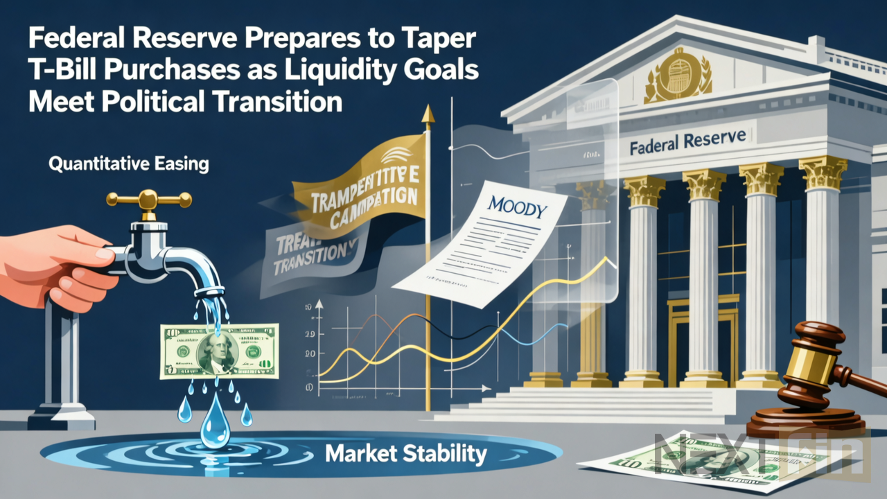 Federal Reserve Prepares to Taper T-Bill Purchases as Liquidity Goals Meet Political Transition
