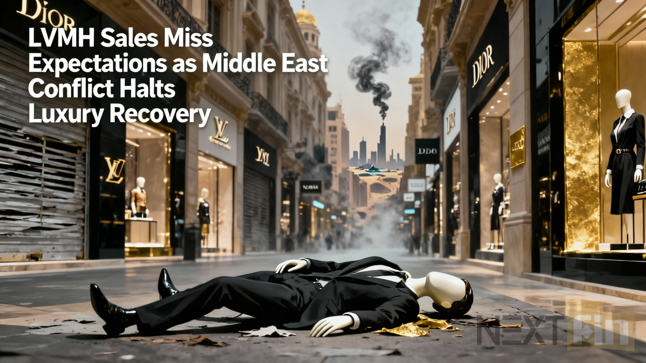 LVMH Sales Miss Expectations as Middle East Conflict Halts Luxury Recovery