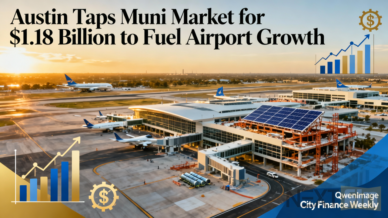 Austin Taps Muni Market for $1.18 Billion to Fuel Airport Growth