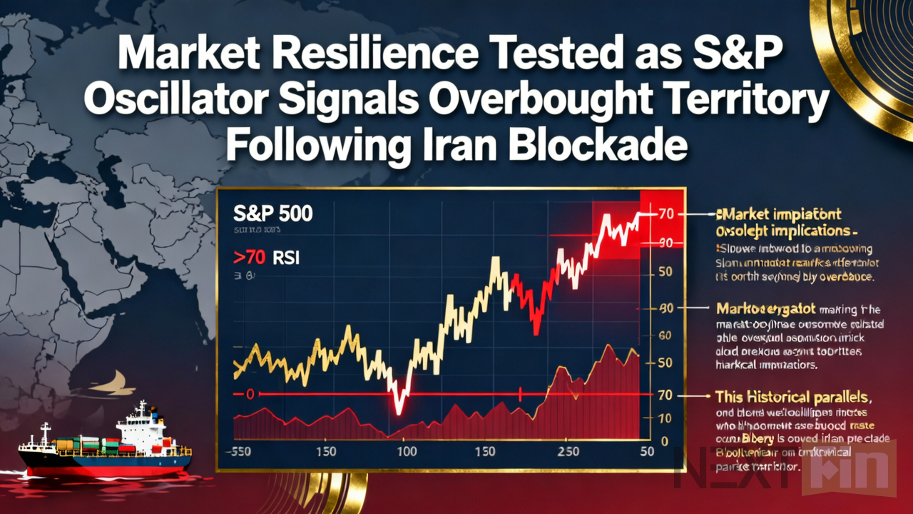 Market Resilience Tested as S&P Oscillator Signals Overbought Territory Following Iran Blockade