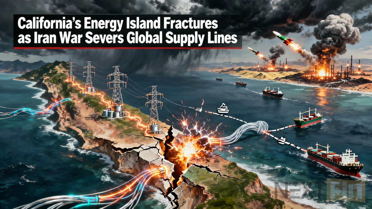 California’s Energy Island Fractures as Iran War Severs Global Supply Lines