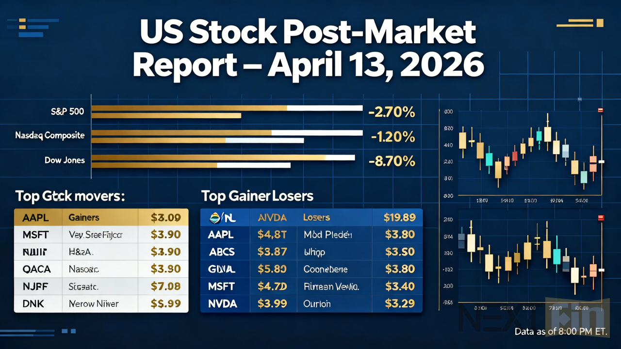 US Stock Post-Market Report - April 13, 2026