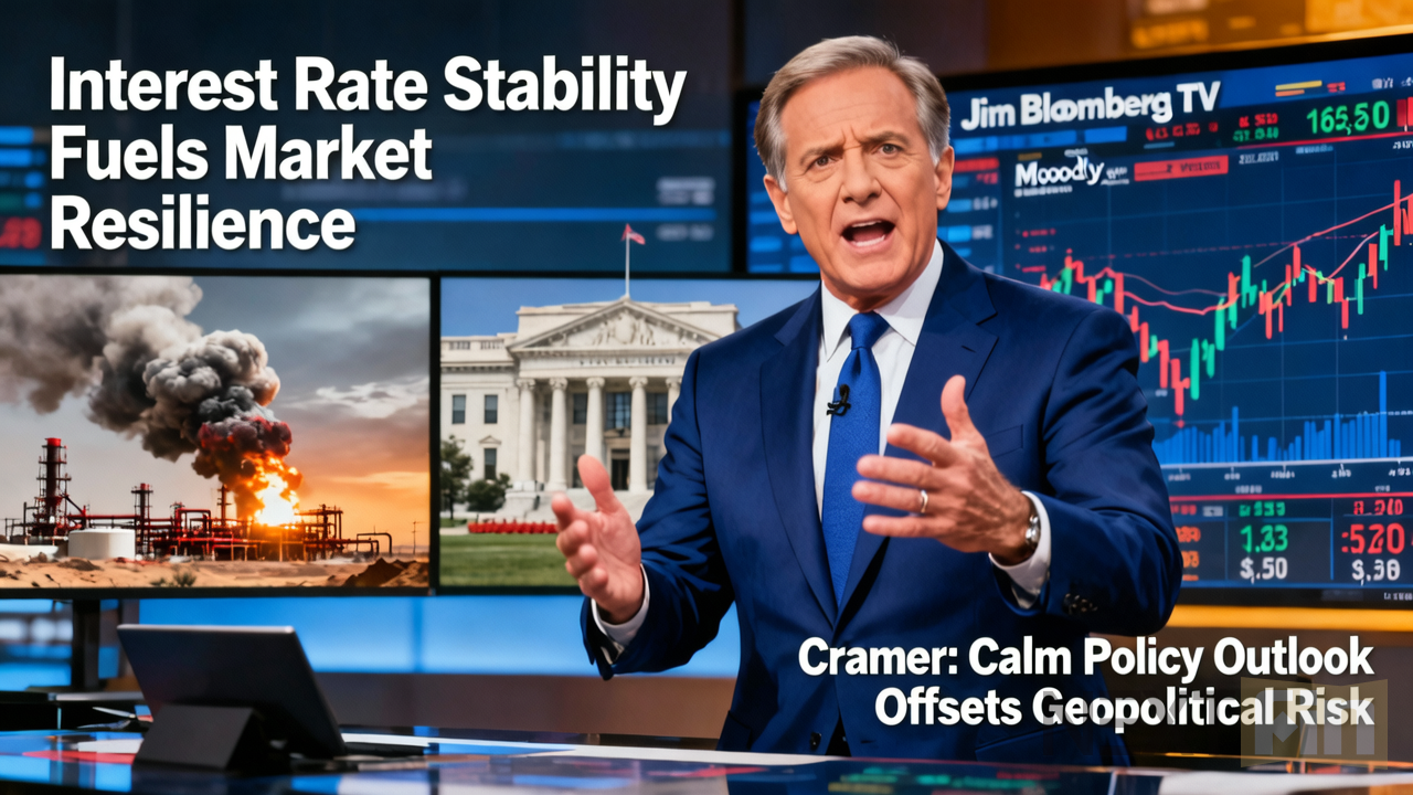 Jim Cramer Identifies Interest Rate Stability as the Catalyst for Stock Market Resilience Amid Iran Conflict
