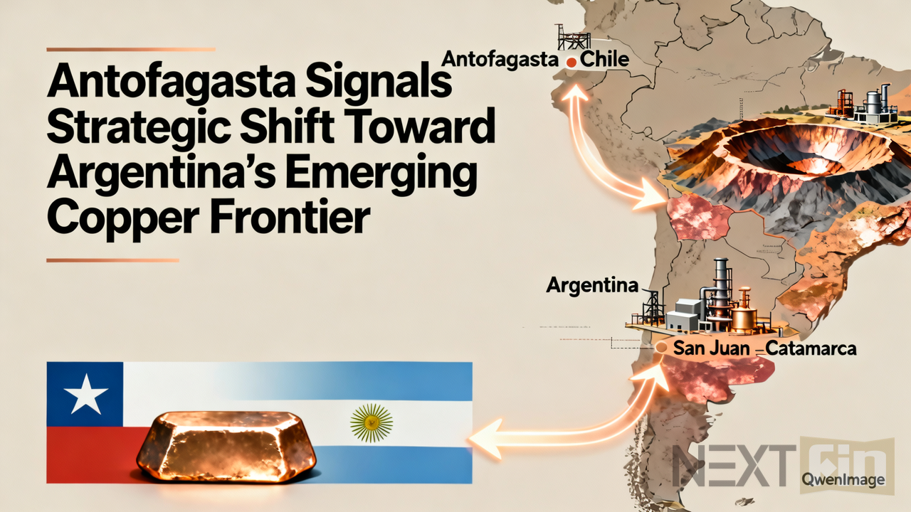Antofagasta Signals Strategic Shift Toward Argentina’s Emerging Copper Frontier