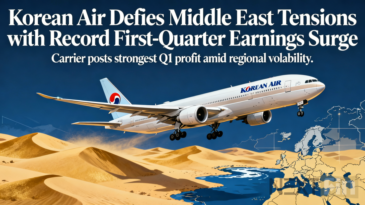 Korean Air Defies Middle East Tensions with Record First-Quarter Earnings Surge