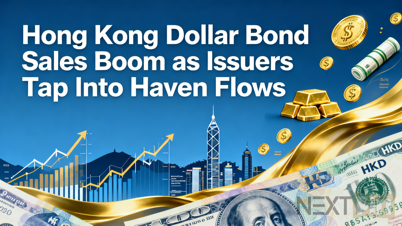 Hong Kong Dollar Bond Sales Boom as Issuers Tap Into Haven Flows
