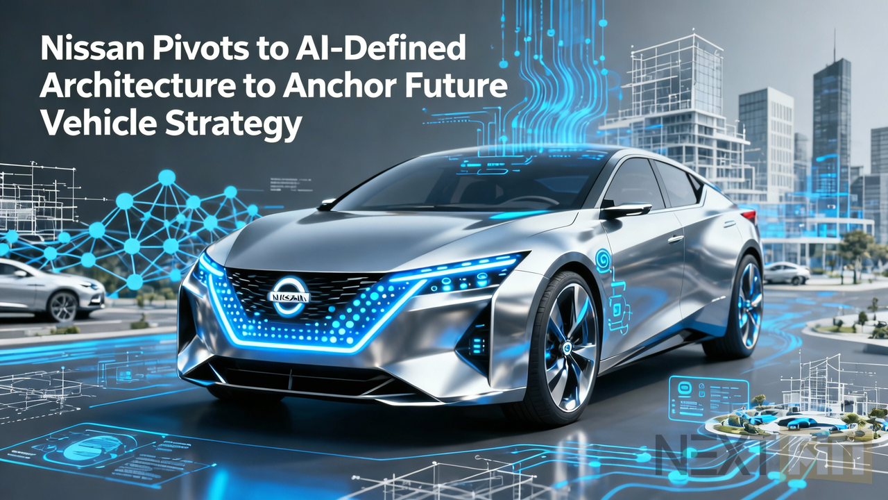 Nissan Pivots to AI-Defined Architecture to Anchor Future Vehicle Strategy