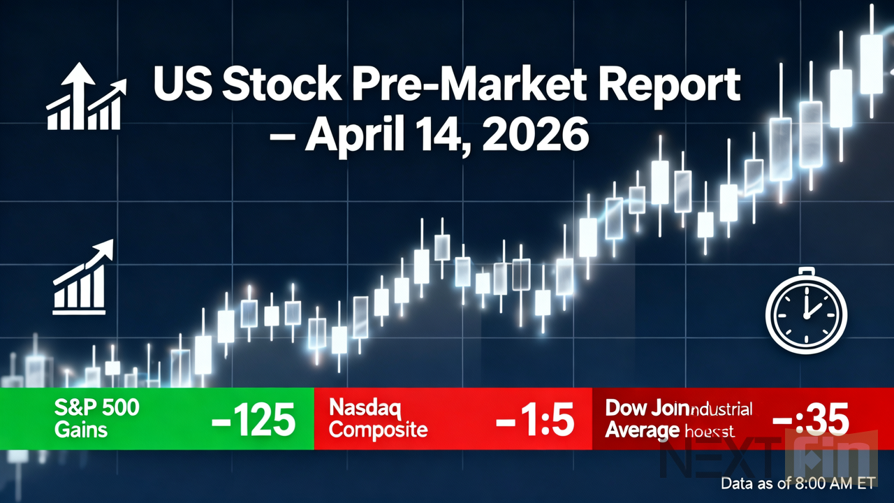 US Stock Pre-Market Report - April 14, 2026
