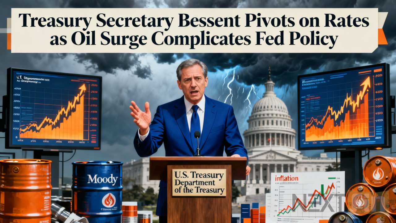Treasury Secretary Bessent Pivots on Rates as Oil Surge Complicates Fed Policy