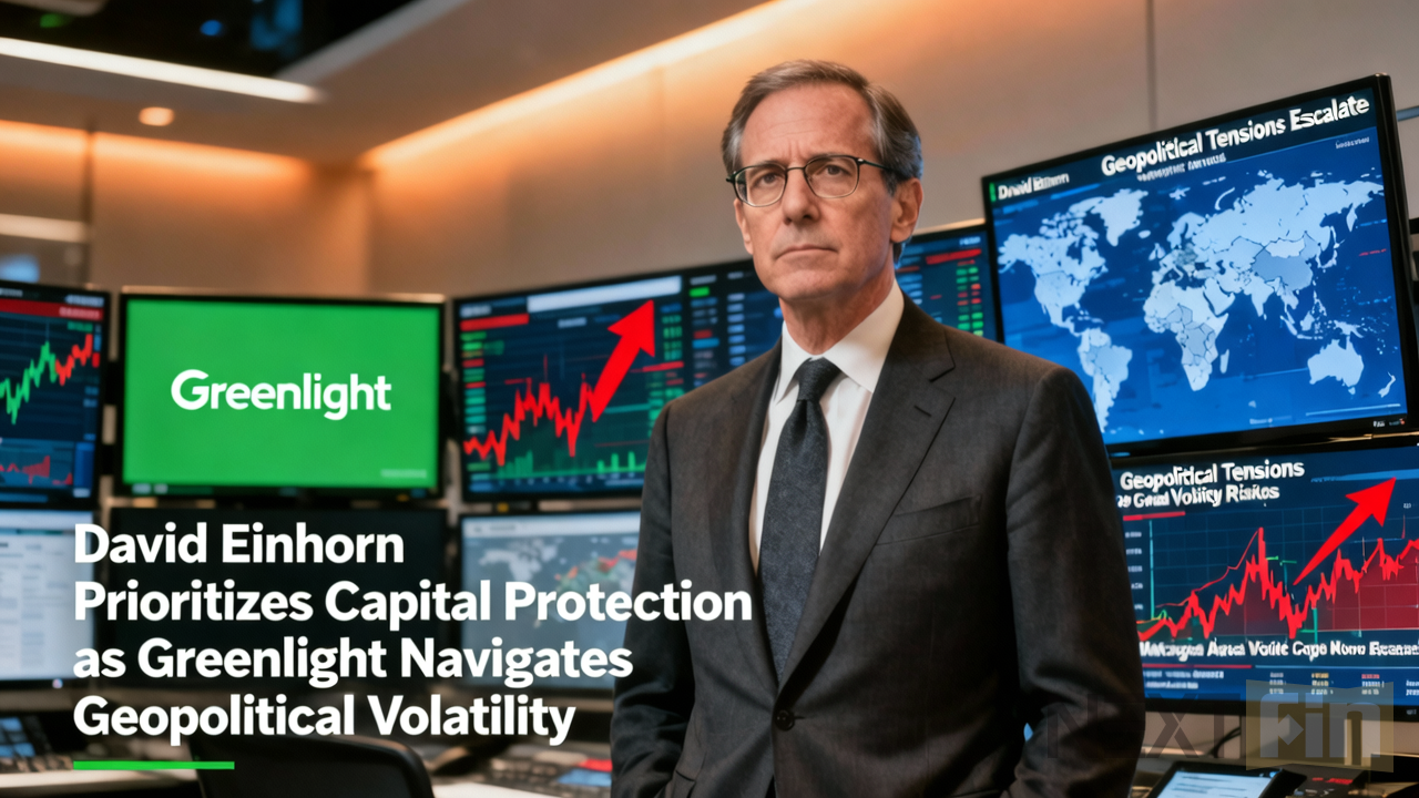 David Einhorn Prioritizes Capital Protection as Greenlight Navigates Geopolitical Volatility