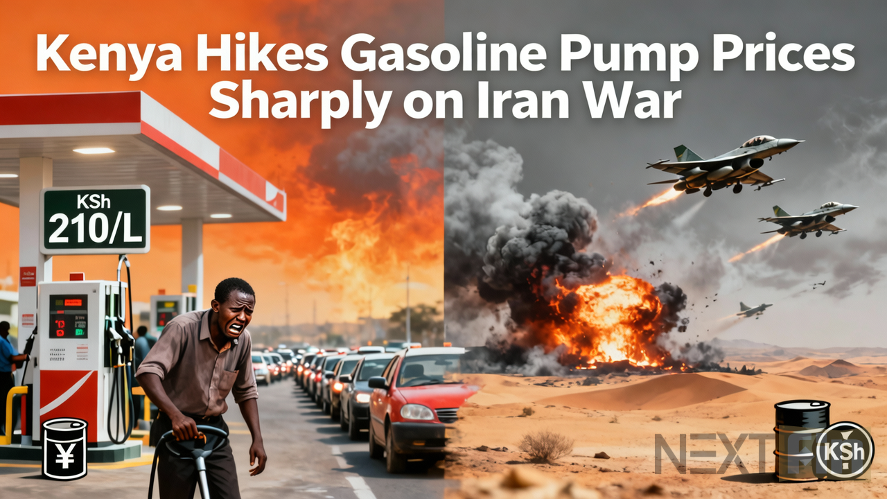 Kenya Hikes Gasoline Pump Prices Sharply on Iran War