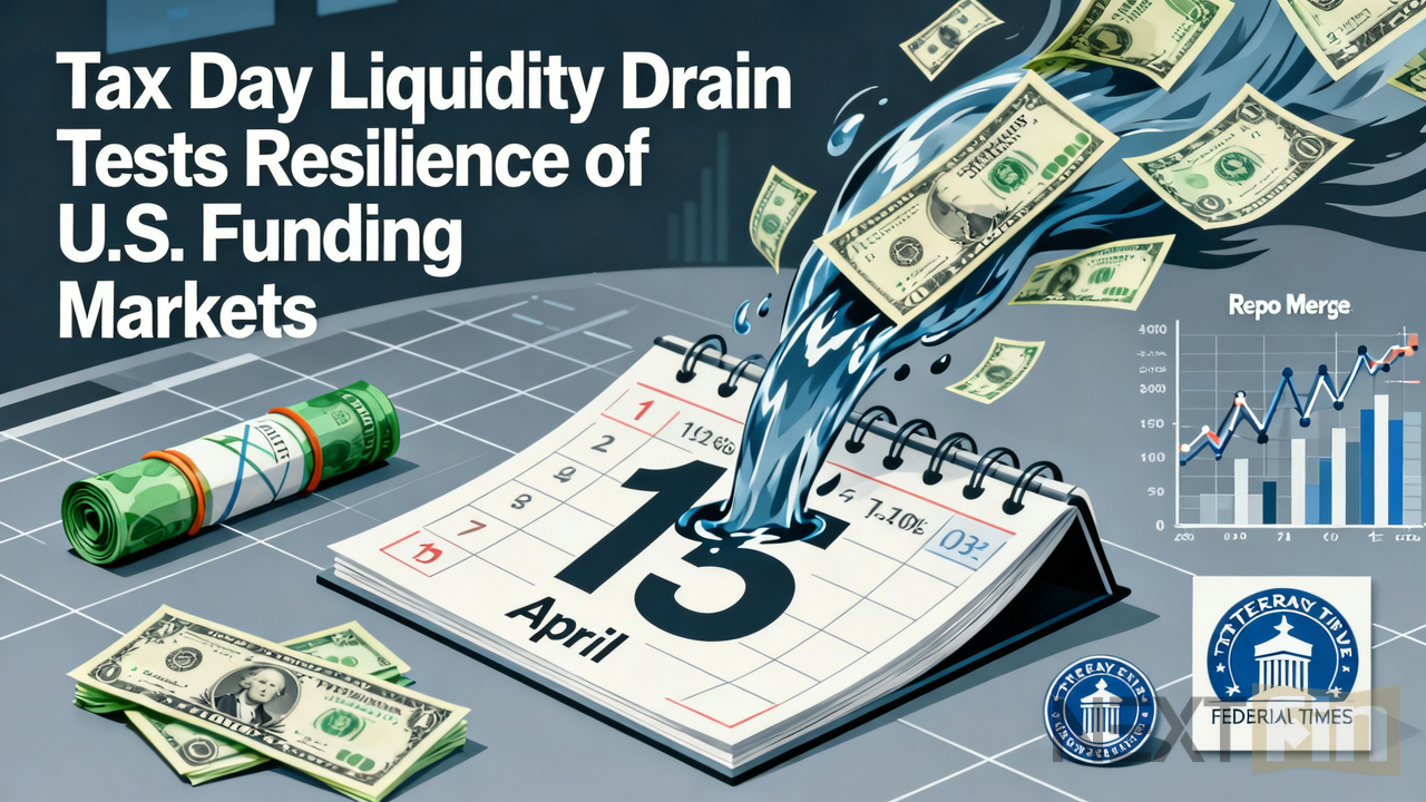 Tax Day Liquidity Drain Tests Resilience of U.S. Funding Markets