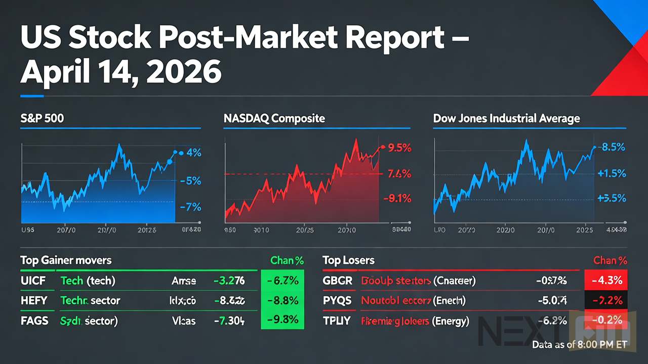 US Stock Post-Market Report - April 14, 2026