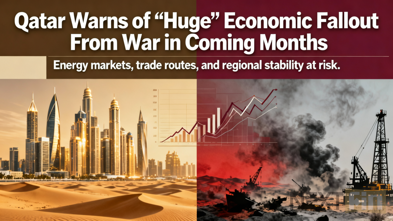 Qatar Warns of ‘Huge’ Economic Fallout From War in Coming Months