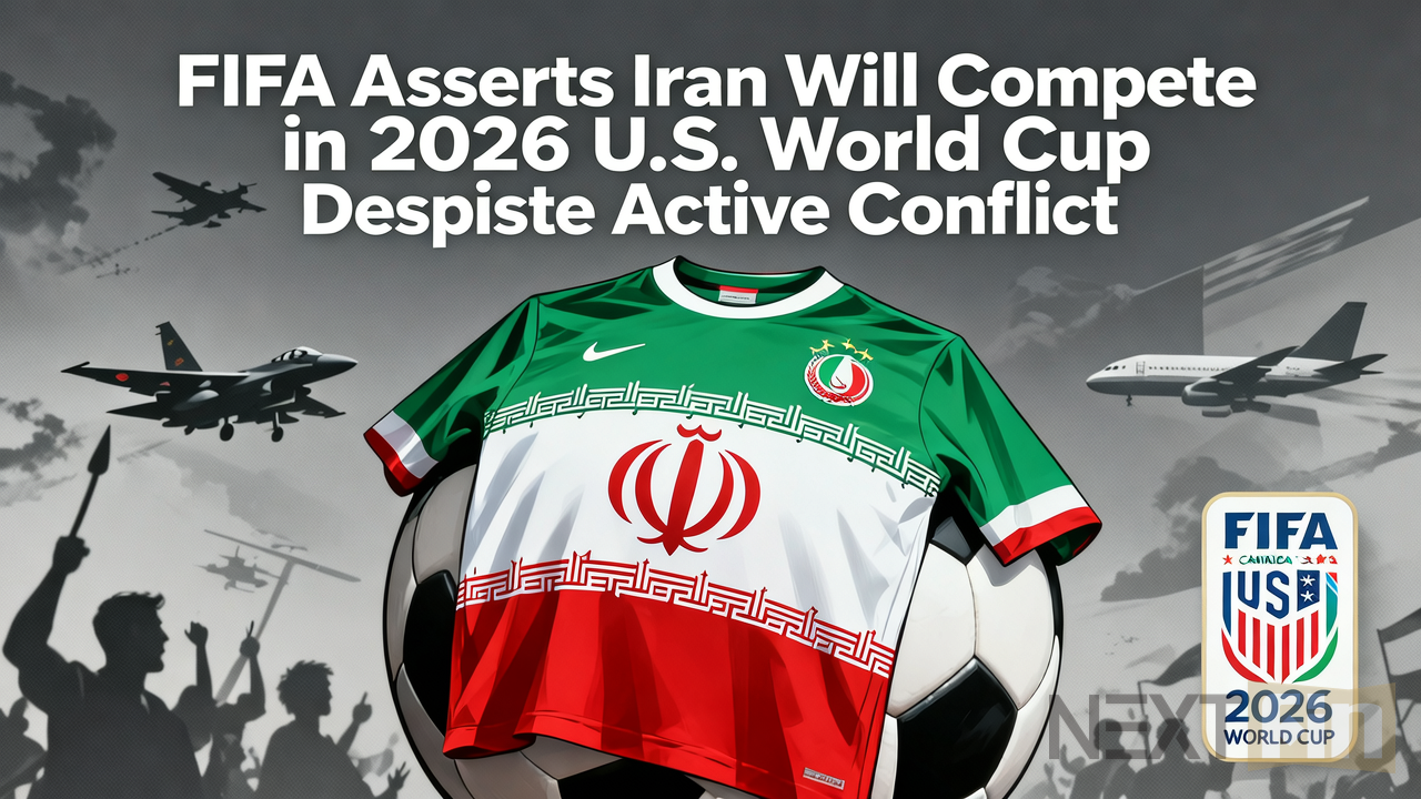 FIFA Asserts Iran Will Compete in 2026 U.S. World Cup Despite Active Conflict
