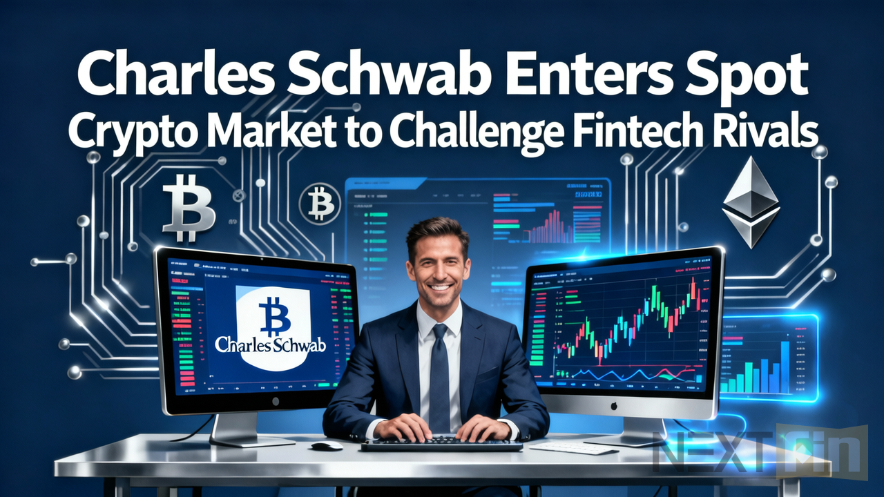 Charles Schwab Enters Spot Crypto Market to Challenge Fintech Rivals