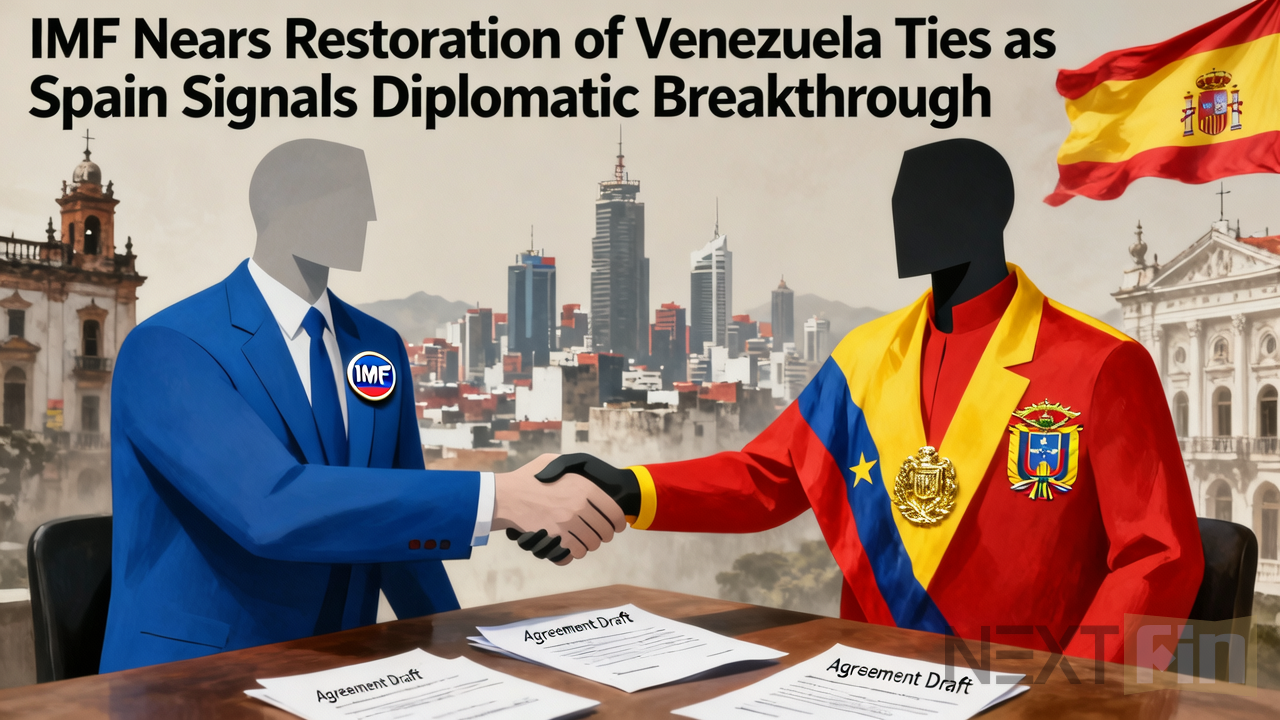 IMF Nears Restoration of Venezuela Ties as Spain Signals Diplomatic Breakthrough