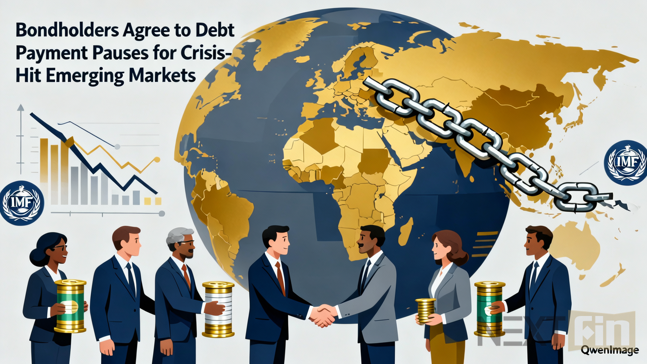 Bondholders Agree to Debt Payment Pauses for Crisis-Hit Emerging Markets
