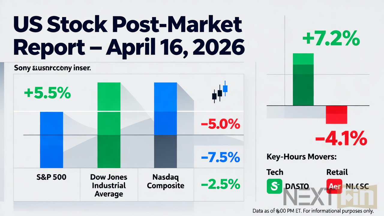 US Stock Post-Market Report - April 16, 2026