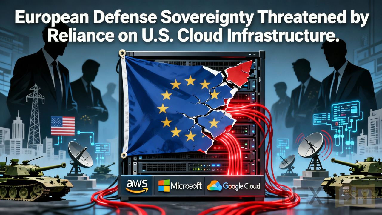 European Defense Sovereignty Threatened by Reliance on U.S. Cloud Infrastructure