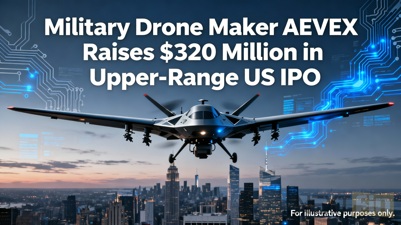 Military Drone Maker AEVEX Raises $320 Million in Upper-Range US IPO