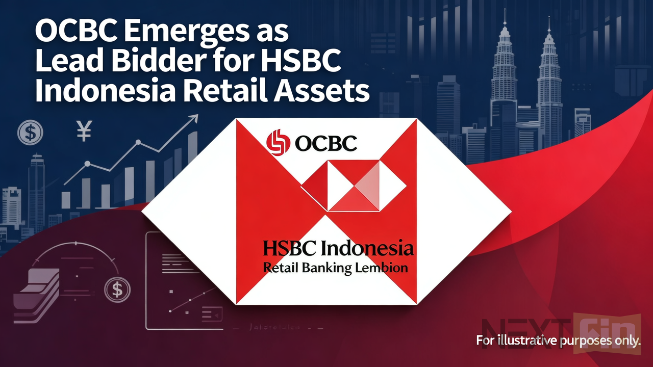 OCBC Emerges as Lead Bidder for HSBC Indonesia Retail Assets