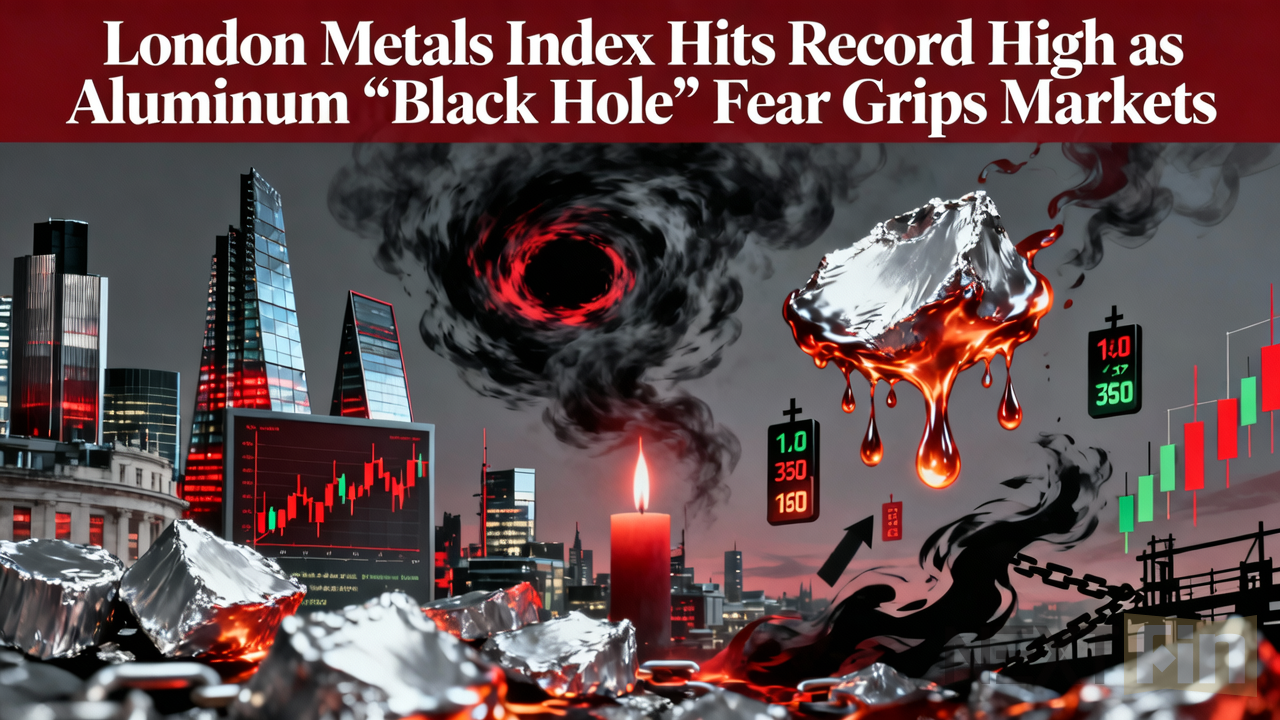 London Metals Index Hits Record High as Aluminum ‘Black Hole’ Fear Grips Markets