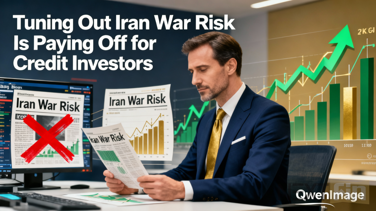 Tuning Out Iran War Risk Is Paying Off for Credit Investors