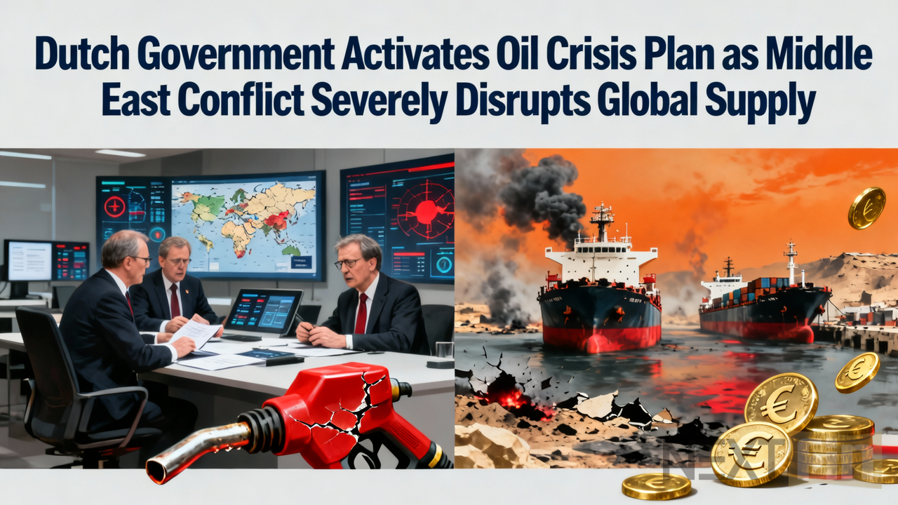 Dutch Government Activates Oil Crisis Plan as Middle East Conflict Severely Disrupts Global Supply